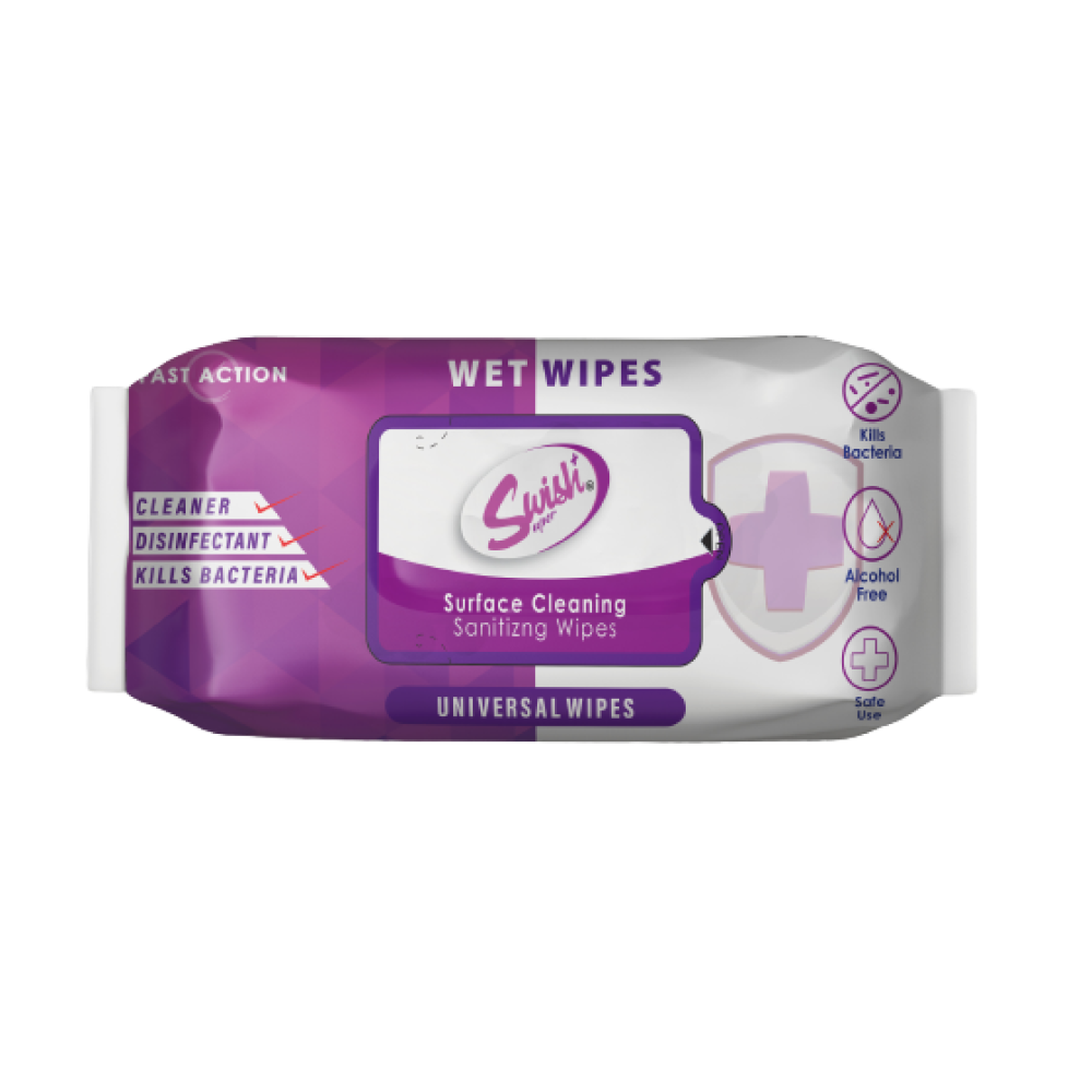 Surface cleaning sanitizing wipes