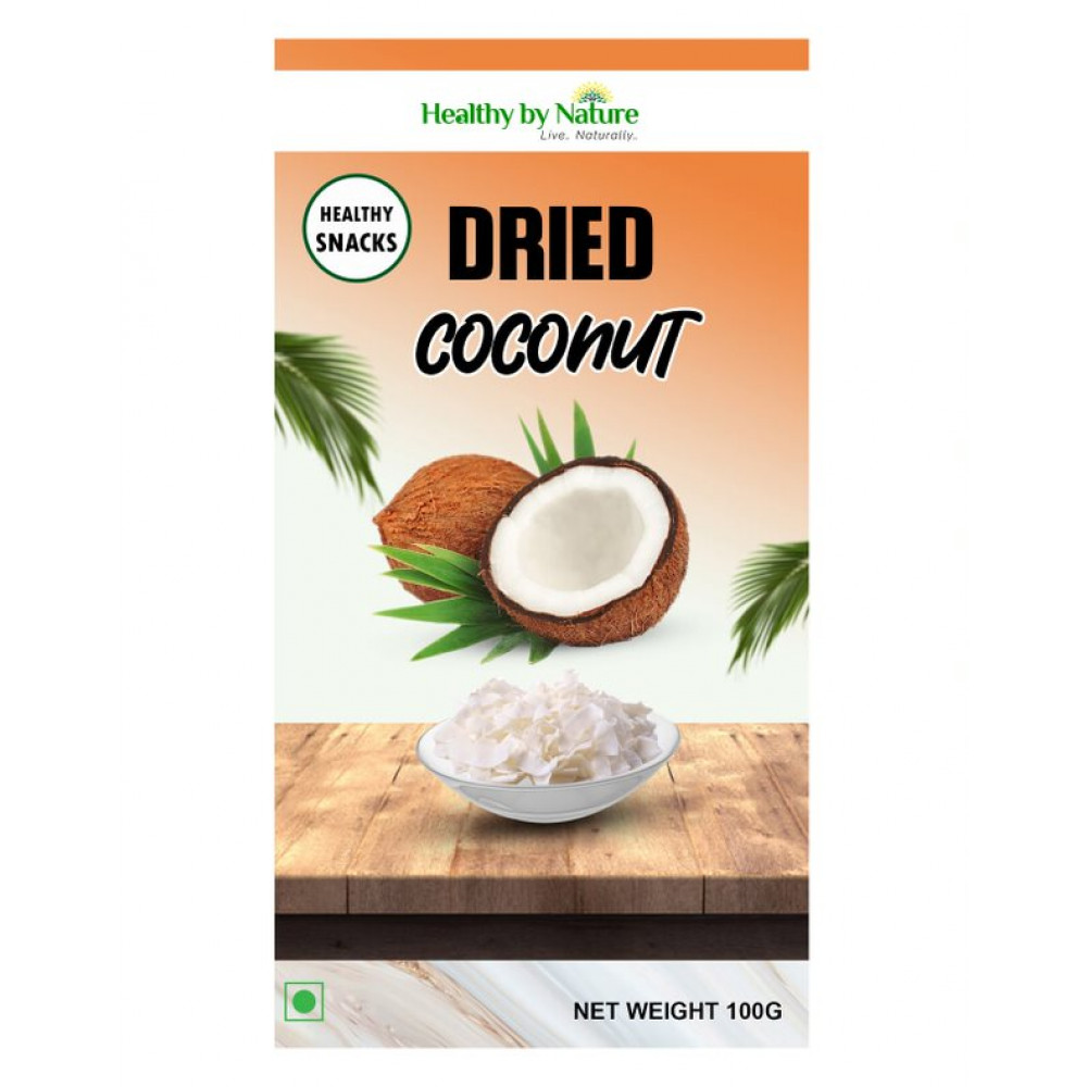 Dried Coconut 100 Grams ( No Added Sugar )
