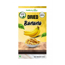 Dried Banana 100 Grams ( No Added Sugar )