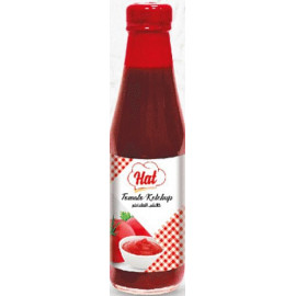 HAT Ketchup Glass Bottle 340 Grams ( 24 Pieces Per Carton )