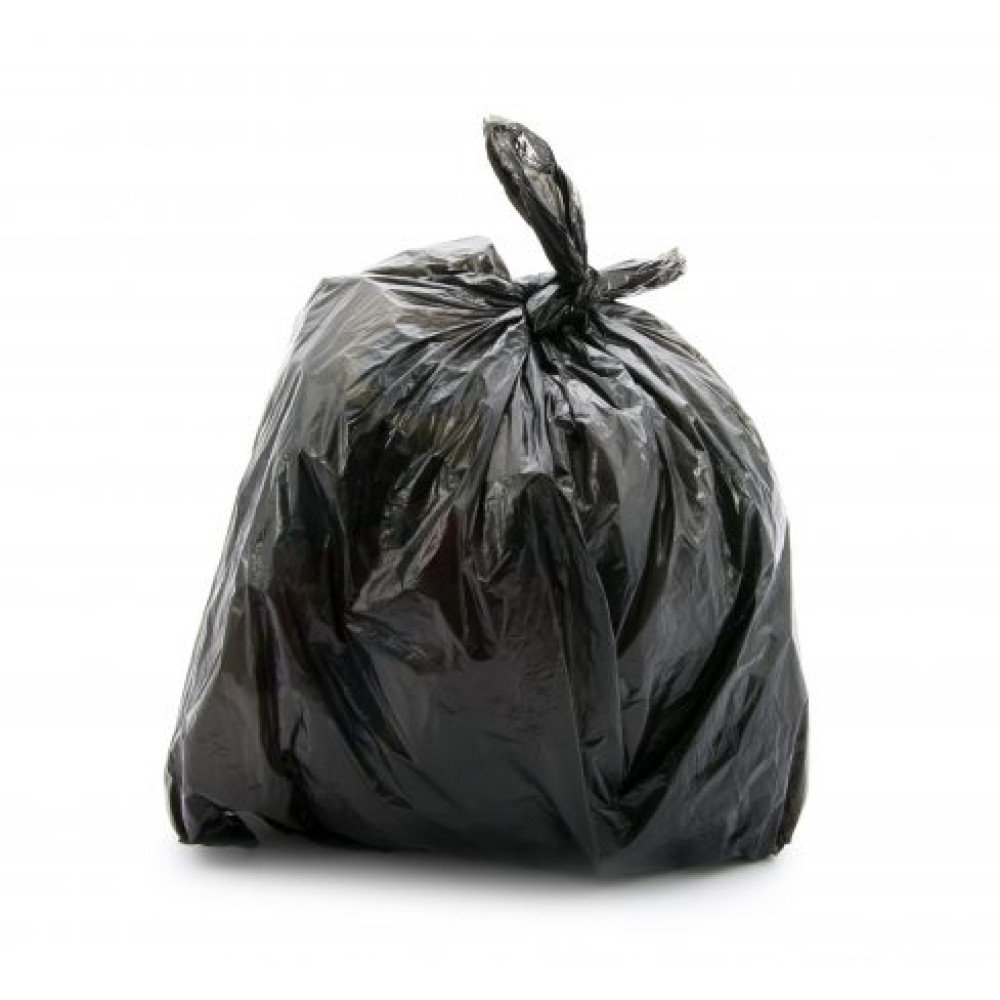 Black Garbage Bag