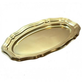 Golden Serving Platters