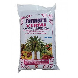 Shalimar farmer's 100% Vermi Compost - 25 LB