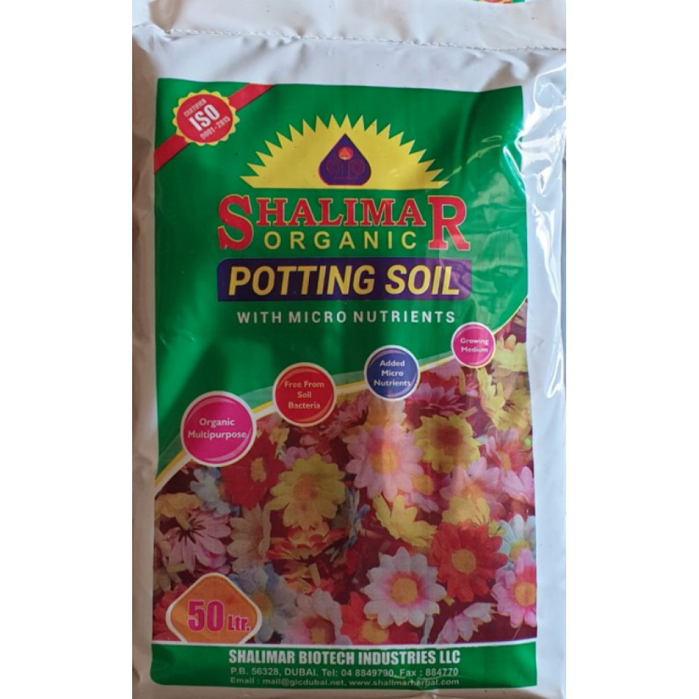 Shalimar Potting Soil - Organic Soil - 50 Liter