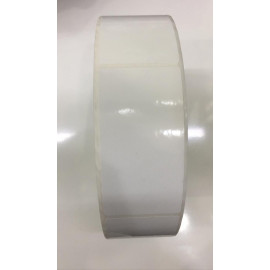 Polypropylene White Labels – Plain ( 50 mm x 100 mm ) 2000 Labels per roll