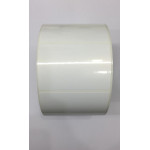 Polypropylene White Labels – Plain ( 76 mm x 50 mm ) 1000 Labels per roll