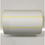 Polypropylene White Labels – Plain ( 100 mm x 25 mm ) 2000 Labels per roll