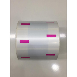 Jewellery Tags – Pink Colour ( 83 mm x 37 mm )1000 labels per roll 2000 tags per roll