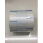Jewellery Tags – Blue Colour  ( 83 mm x 37 mm )1000 labels per roll 2000 tags per roll
