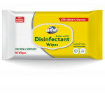 WOW Disinfectant Wipes 60's W/ Flip top Lid(20 Pieces Per Carton)