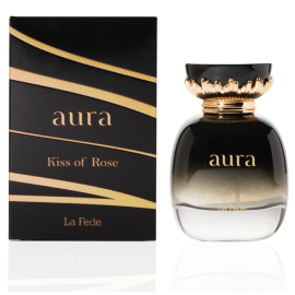 LA FEDE AURA KISS OF ROSE 100 ML EDP SPRAY FOR WOMEN
