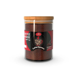Espresso Coffee Round Jar Grinded ,250 GM