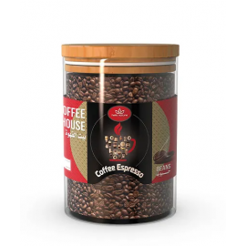 Espresso Coffee Round Jar Beans 80 GM