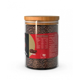 Espresso Coffee Round Jar Beans 80 GM