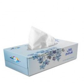 ZULAL FACIAL TISSUES 150 PLY(5 Pieces Per Outer)