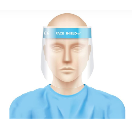 SHIELDme Protective Face Shield – Anti-Fog, Anti-Dust – Full Face Coverage  (200 Pieces Per Carton)