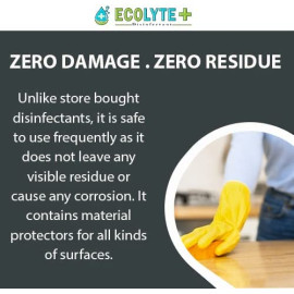 Ecolyte Multi-Surface Disinfectant With Trigger Spray(1Ltr), 100% Natural, Kills 99.99% Germs&Viruses|Non-Toxic & Non-Alcoholic|Germ Protection|For Hospitals, Homes, Offices use|Safe for Kids & pets
