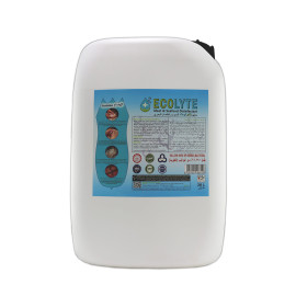 Ecolyte Meat & Seafood Disinfectant 20 Litre I 100% Natural Action, Removes Pesticides & 99.9% Germs With Pure Electrolyzed Water, Safe to Use on Meat & Seafood, Nontoxic and Nonalcoholic.