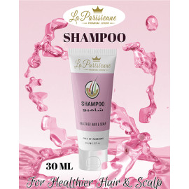 La Parisienne Premium Luxury Travel Pink Box - 30ML pack of 5 Tubes (Shampoo, Conditioner, Shower Gel, Body Lotion & Hand Sanitizer) All Skin Types | Unisex Gift Hamper For All Festive Occasions.