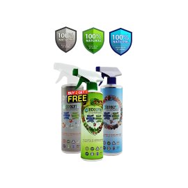 Ecolyte+ All in one Bundle ( 500 ml, 3pcs ) Buy Two get one Free | Multi Surface Disinfectant | Fruit and vegetable Disinfectant | Meat and Seafood Disinfectant | Complete Natural Disinfectant Bundle