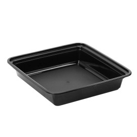 Microwave Black Base Hd Rectangular Container Re38 1X150