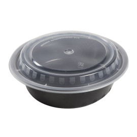 Microwave Black Base Hd Round Container Ro16 1X150