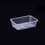 Micro Wave Hd Clear Rectangular Container 650 ML 1X500