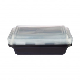 Microwave Black Base Hd Rectangular Container Re32 1X150
