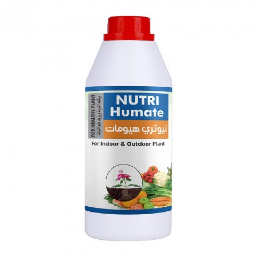 NUTRI HUMATE Liquid Organic Fertilizer, Humic Acid Enriched with Nutrients, 1L