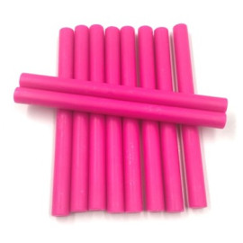 Glue Gun Sealing Wax Stick 1x13.5 CM Dark Pink GWAX N29 Packet of 10 Pieces