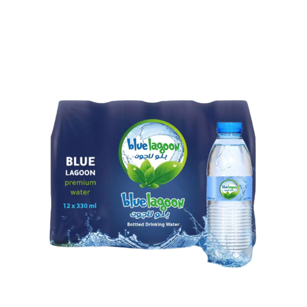 Blue Lagoon Bottled Drinking Water 12 x 330 ml
