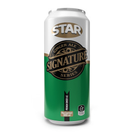 STAR SIGNATURE GINGER SODA  - 300 ML CAN x 24
