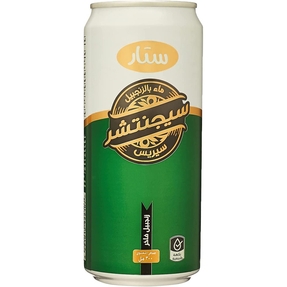 STAR SIGNATURE GINGER SODA  - 300 ML CAN x 24