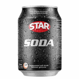 STAR SODA CARBONATED DRINK – 330 ML X 24