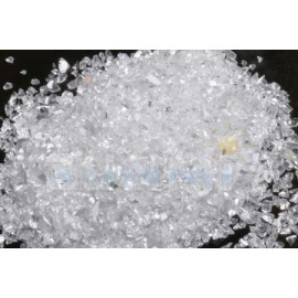 CLEAR GLASS CHIPS /AGGREGATES 50KG