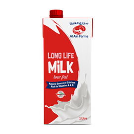 Al Ain UHT Low Fat Milk 1L(12 Pieces Per Carton)