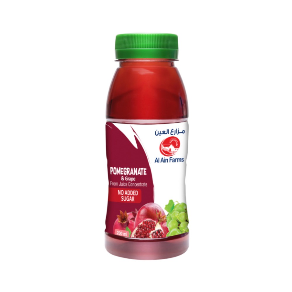Al Ain Pomegranate & Grape Nectar 200ML