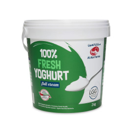 Al Ain Full Cream Natural Yoghurt 2kg