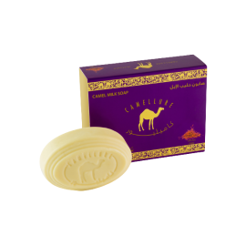 Camellure Camel Milk Soap Saffron 125 Grams
