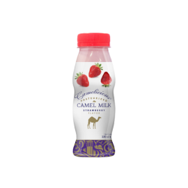 Camelicious Fresh Camel Milk Strawberry Flavor 250ml