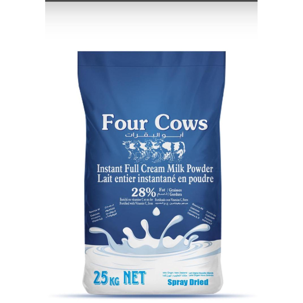 Four Cows Instant Full Cream Milk Powder,25Kg