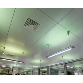 Acoustic Fire Rated Steel Pan Ceiling 1200 x 1200mm