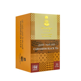 Ukrouk Ajam Pure Ceylon Cardamom Black Tea (20 Tea Sachet)