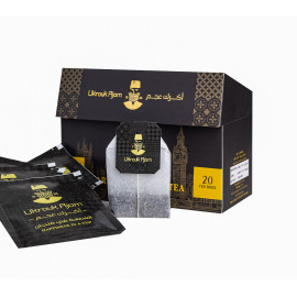 Ukrouk Ajam Pure Ceylon Earl Grey Black Tea (20 Tea Sachet)