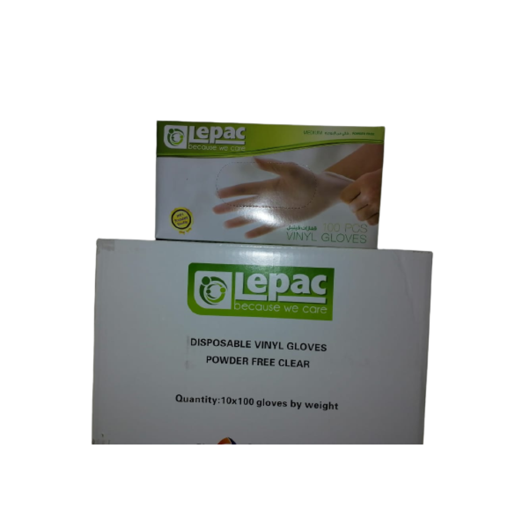 Vinyl Gloves Medium (10 Boxes Per Carton)