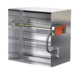 Motorized Combination Fire and Smoke Dampers
