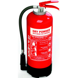 Standard Portable Dry Powder Fire Extinguishers With Inside CO2 Cartridge
