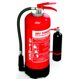 Standard Portable Dry Powder Fire Extinguishers With Outside CO2 Cartridge