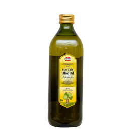 Extra Light Olive Oil Glass Bottle (12 x 1 Liter)
