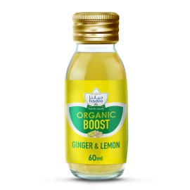 Organic Boost Ginger & Lemon 60ml
